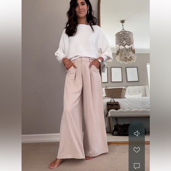 Women High Waist Casual Wide Leg Palazzo Pants - Picture 6 of 15